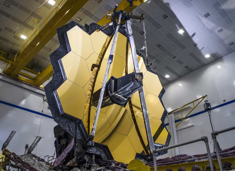 Despliegue del espejo de JWST. Vídeo NASA