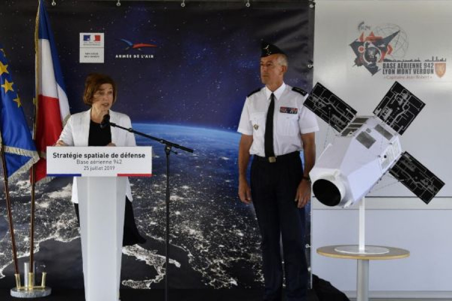 Ministra de Defensa de Francia, Florence Parly. Foto Ministerio.