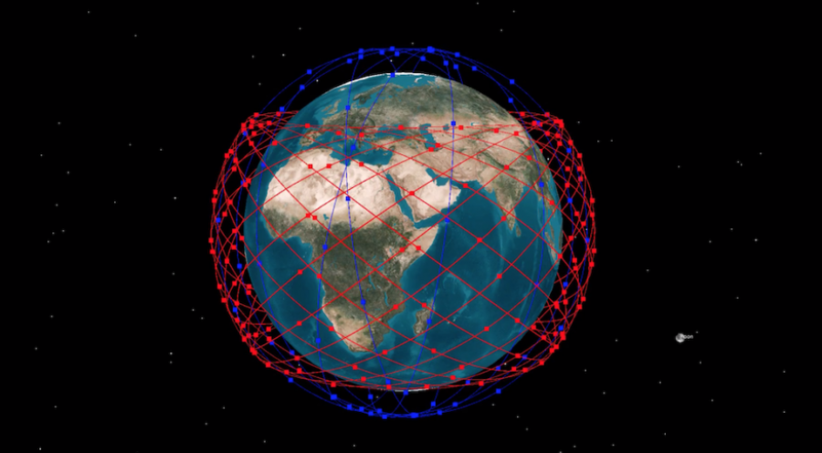 Constelación Telesat. Foto Telesat.