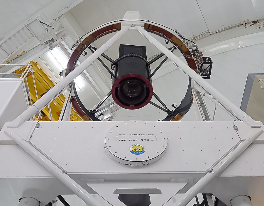 Corrector óptico desarrollado por Sener Aeroespacial. Foto Sener Aeroespacial