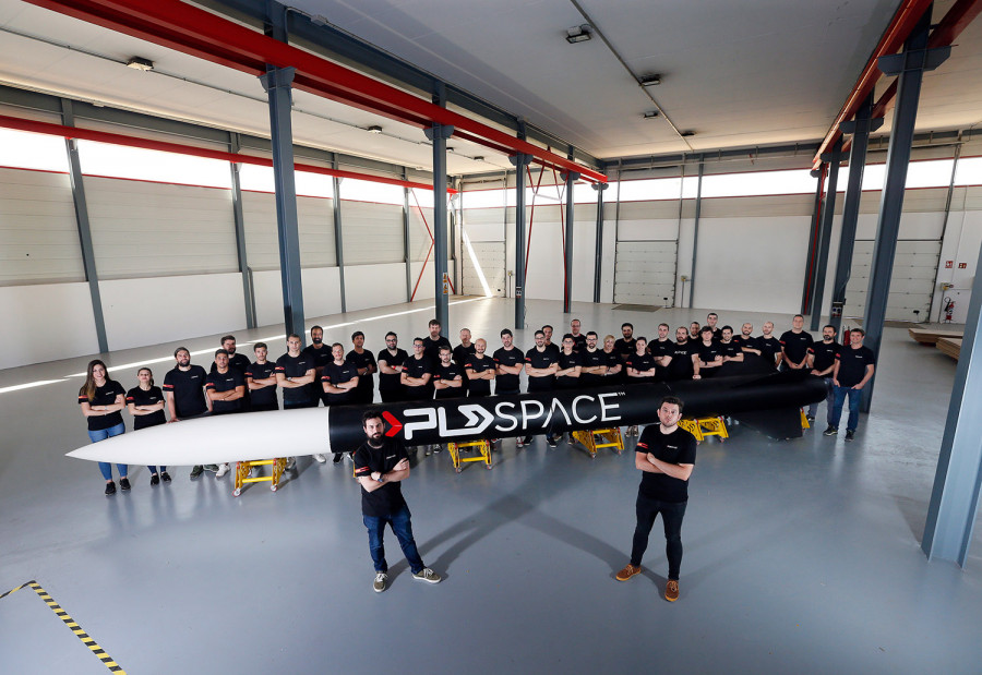 El equipo de PLD Space. Foto PLD Space