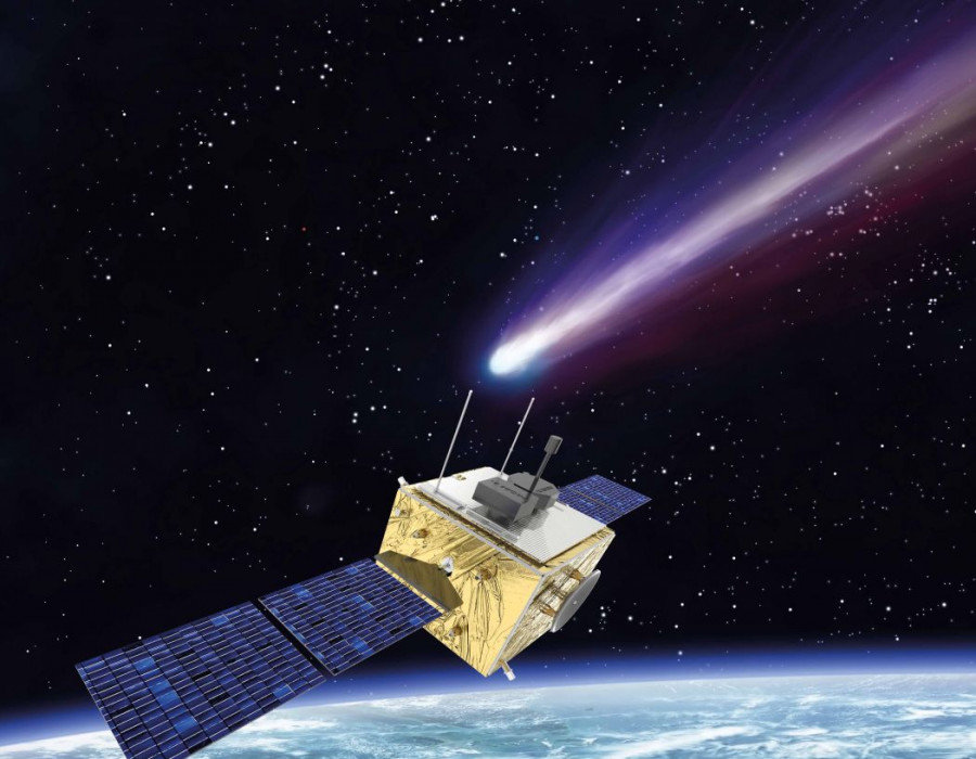 Ilustración de la futura misión Comet Interceptor. Foto Thales Alenia Space