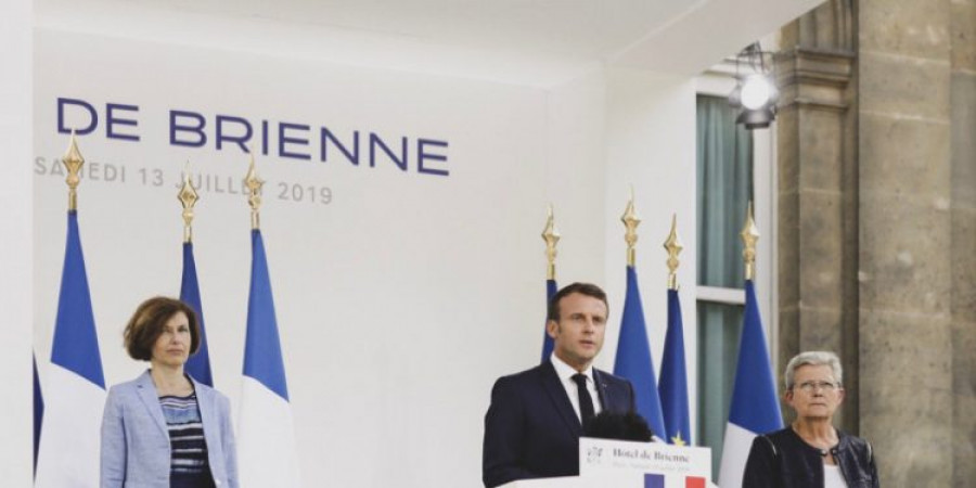 Emmanuel Macron. Foto Ministerio de Defensa.