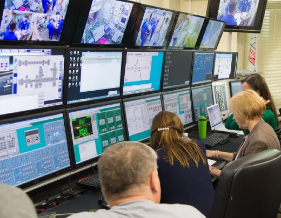 Control de misiones de la NASA. Foto NASA.