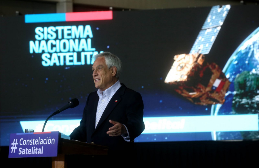 El Presidente de Chile, Sebastián Piñera. Foto Ministerio de Defensa de Chile