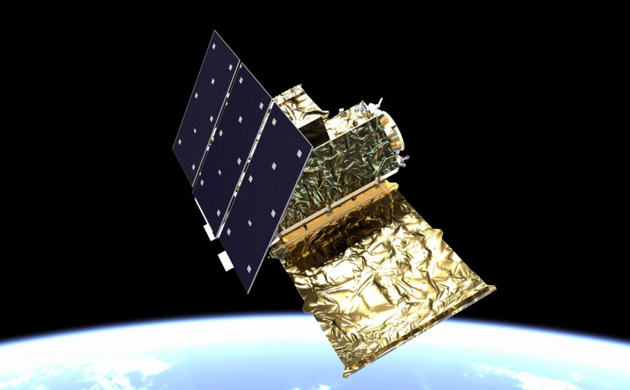 El futuro satélite ROSE-L de Copernicus. Foto Thales Alenia Space