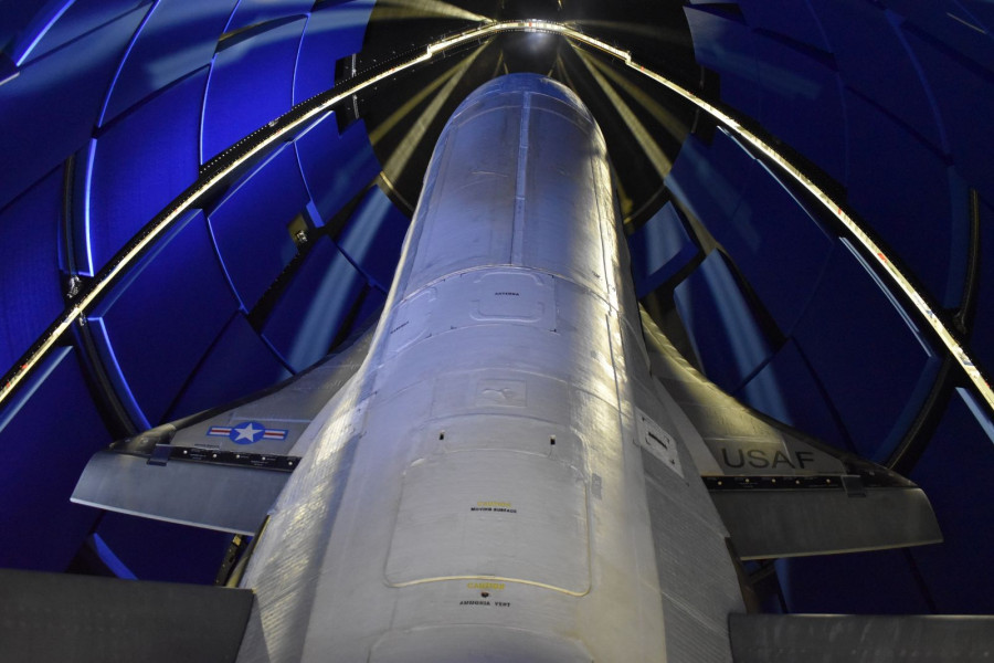 El avión espacial autónomo X-37B. Foto Boeing
