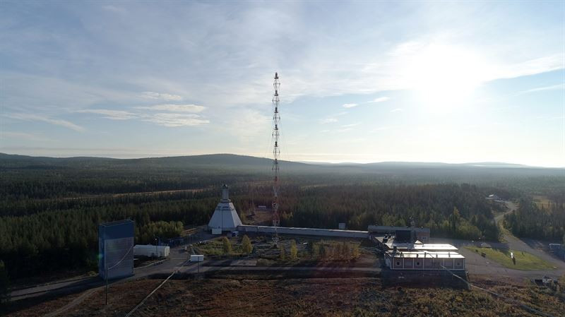 Centro espacial de Esrange. Foto SSC.