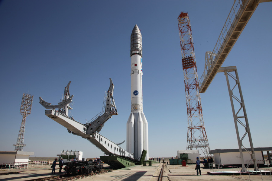 Lanzador de Rusia. Foto Roscosmos.