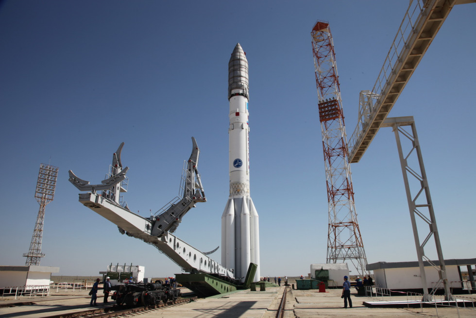 Lanzador de Rusia. Foto Roscosmos.