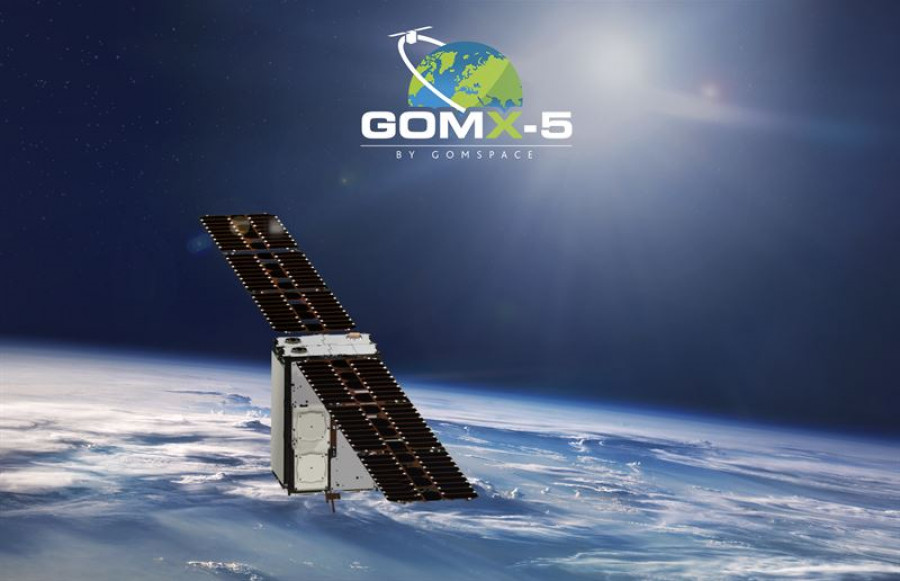 Satélite GOMX-5. Foto GomSpace