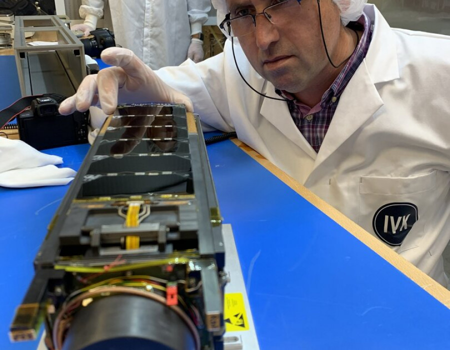 Qarman cubesat. Foto ESA.