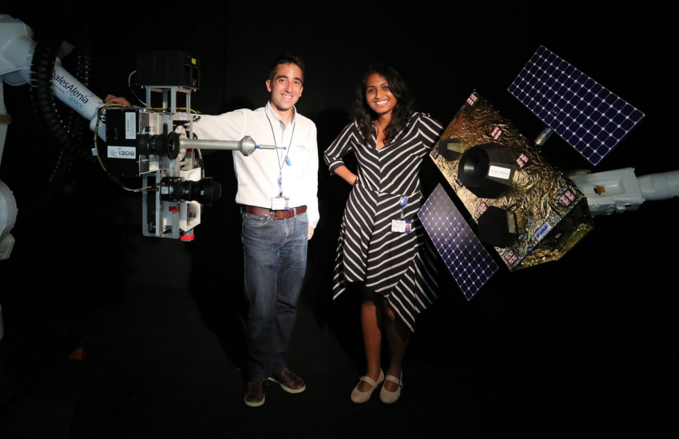 Equipo de I3DS. Foto Thales Alenia Space.