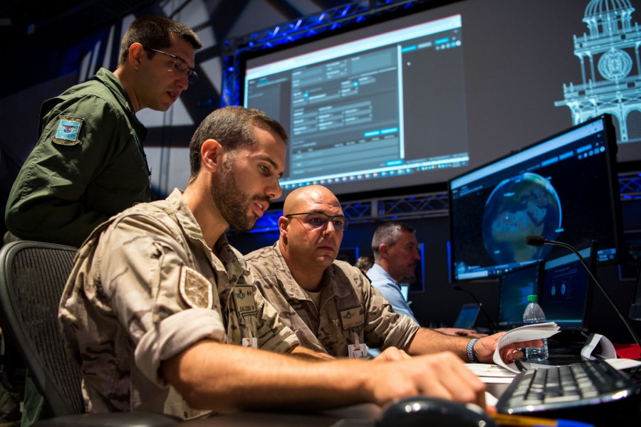Centro de Operaciones de Vigilancia Espacial. Foto Ejército del Aire.