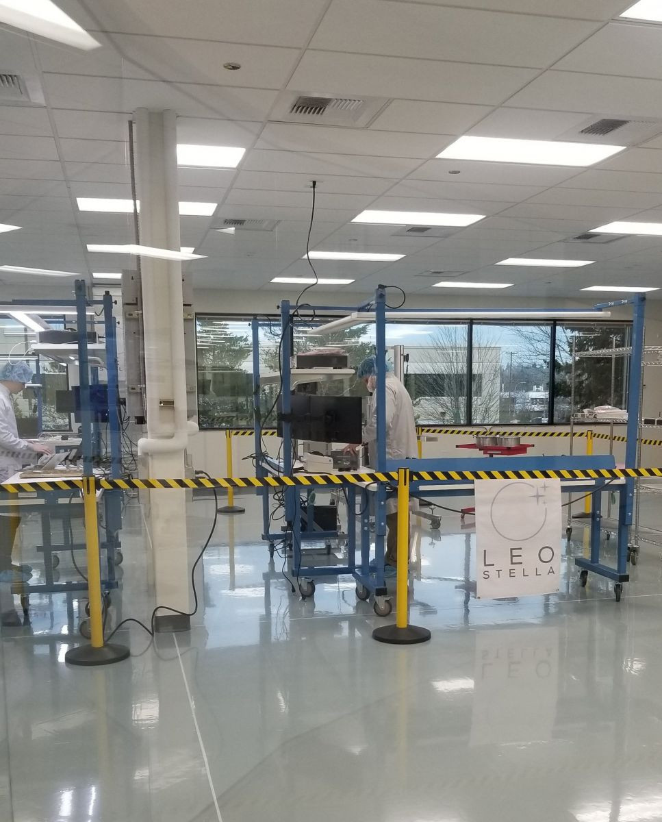 Nuevas instalaciones de LeoStella en Washington. Foto LeoStella.