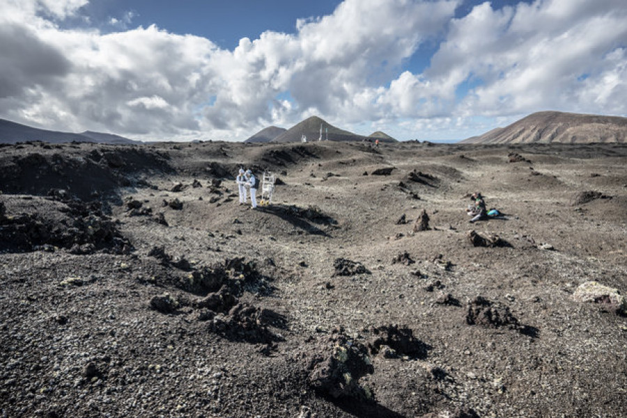 Lanzarote. Foto ESA.