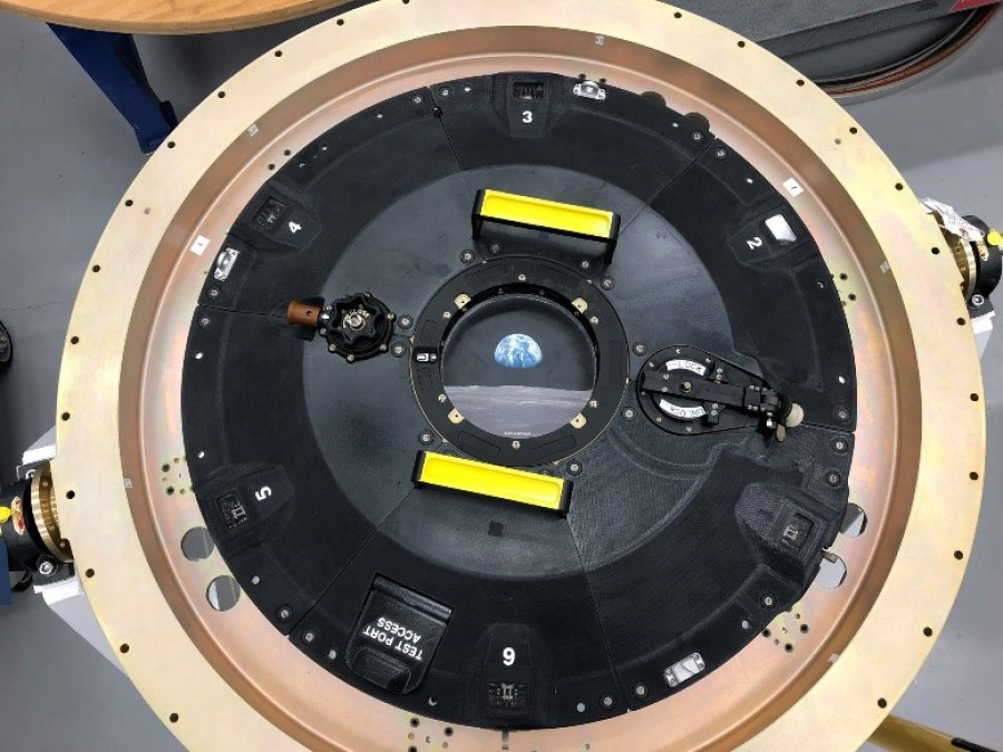 Escotilla de aeronave Orion impresa en 3D