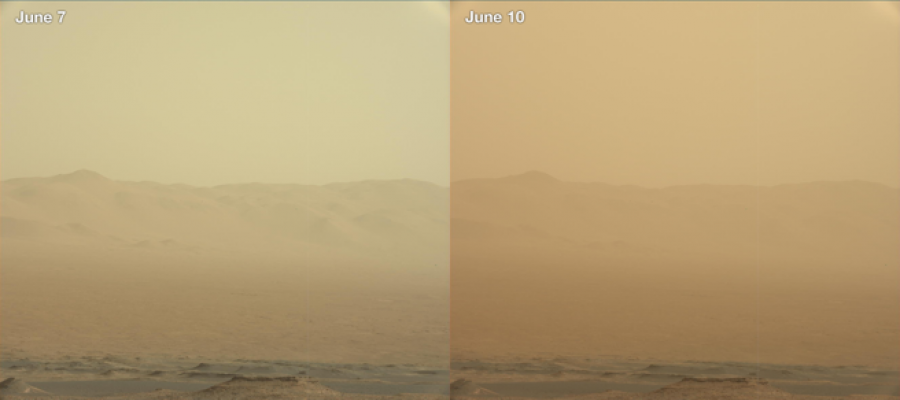 Tormenta marte opportunity 1
