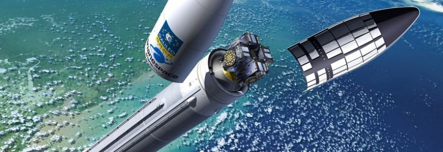 Galileos atop Ariane 5 highlight