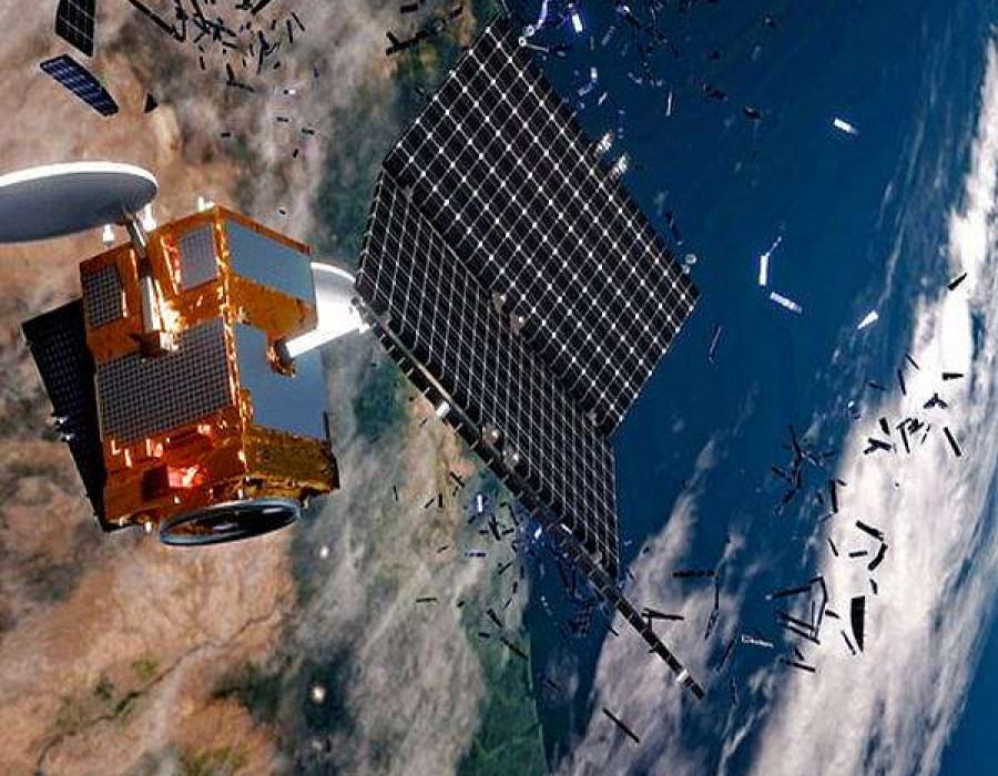 Break up debris orbit explosions satellites and upper stages hg