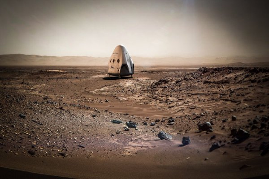 Terreno marciano. Foto NASA.