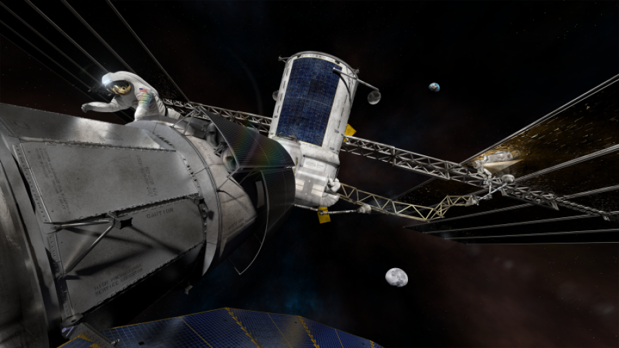 Habitation cislunar conceptNASA