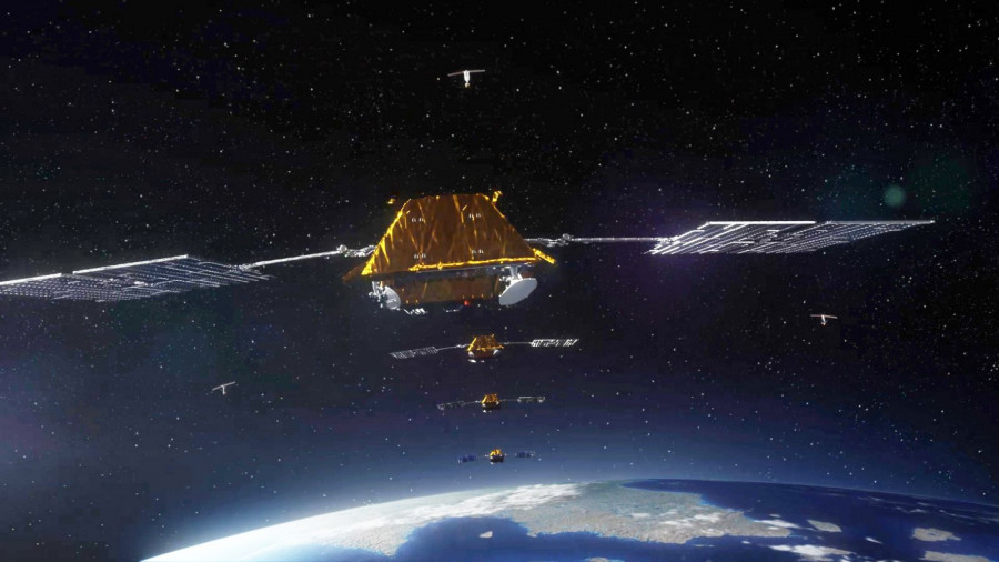 Iridium NEXT Thales Alenia Space Master Image Programmes