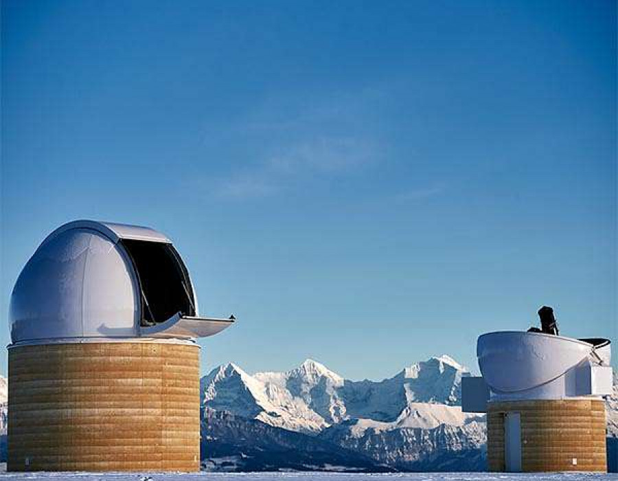 Zimmerwald observatory domes debris watch hg