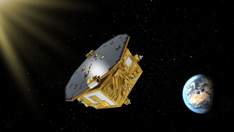 LISA Pathfinder in space