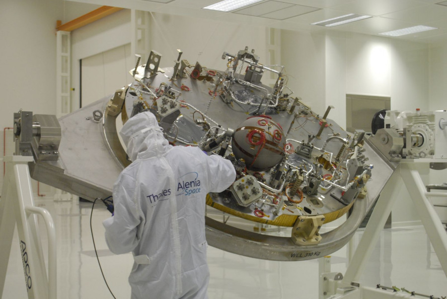 EDM Integation Thales Alenia Space Turin 1