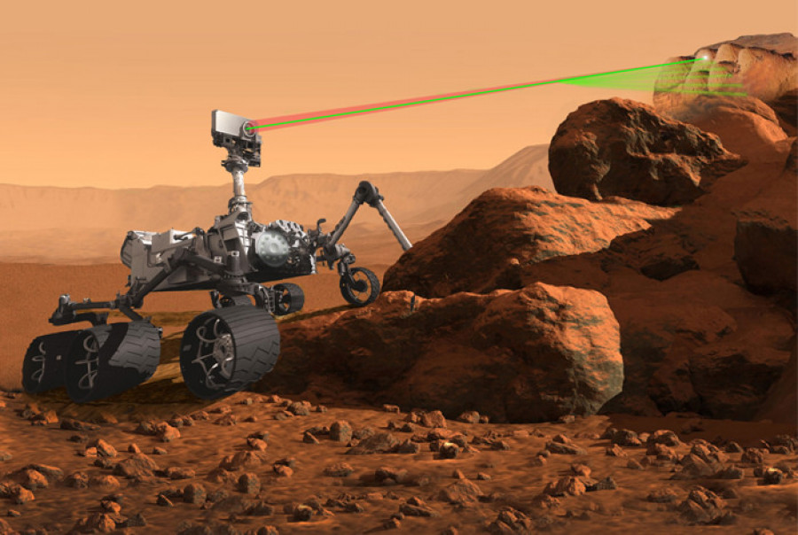 Mars 2020 Artist Concept Instrument SuperCam