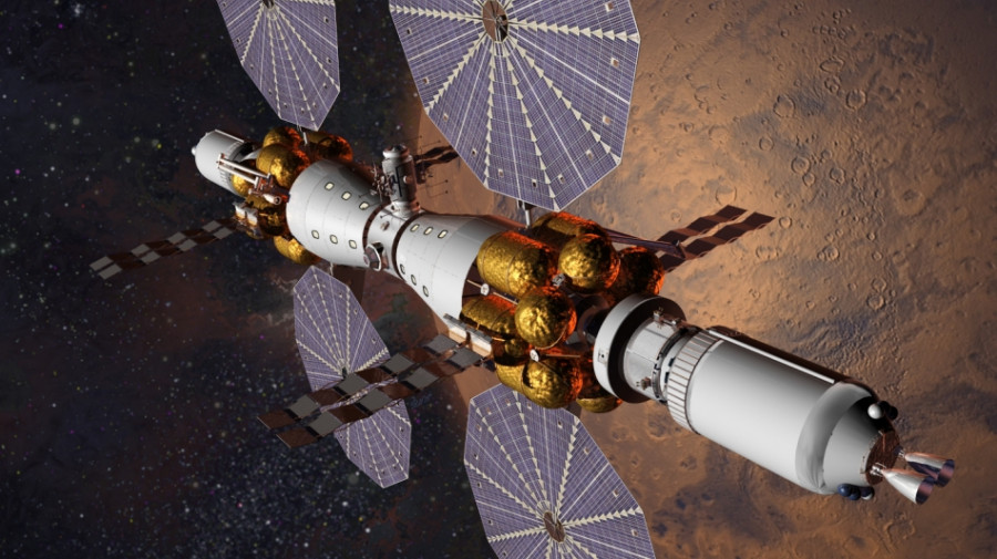 Mars base camp