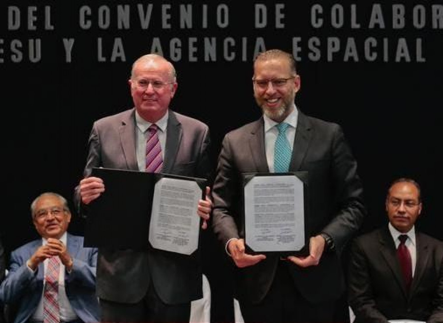 Agencia espacial mexicana acuerdo