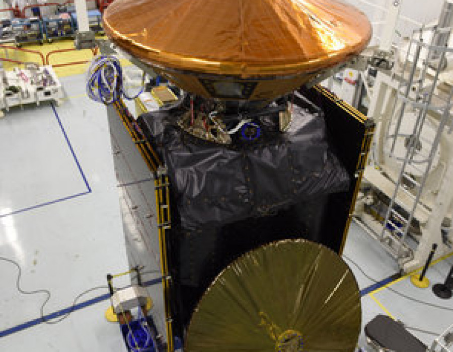 EDM module installed at the top of the TGO medium