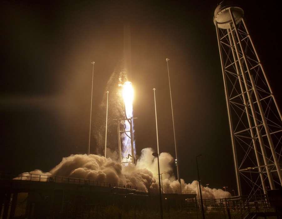 Nasa antares orbital atk