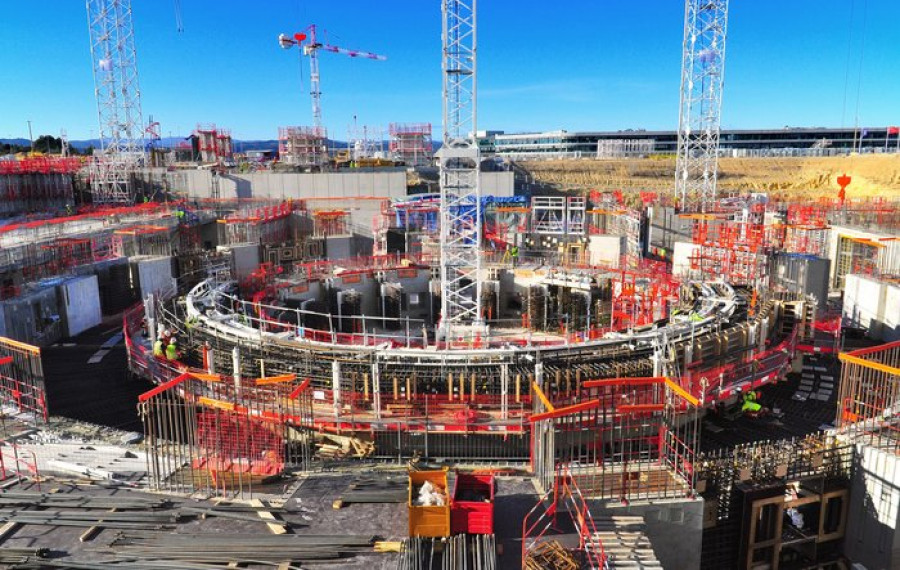 ITER construction