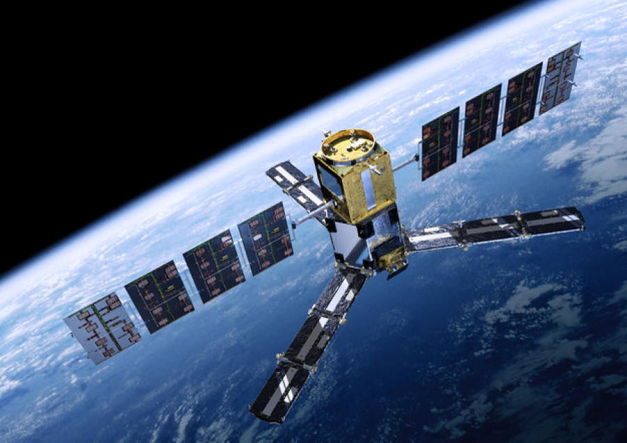 SMOS in orbit node full image