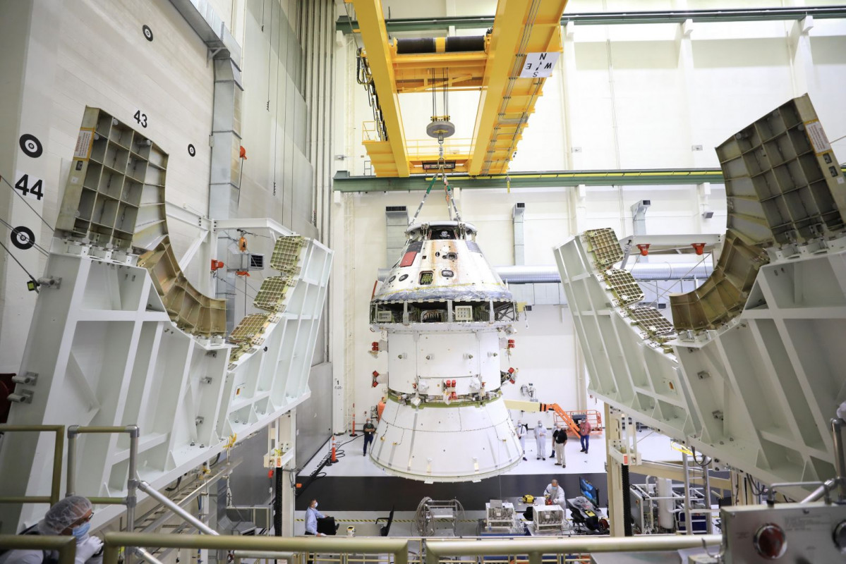 Nave Orion. Fuente ESA
