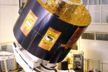 Fotografía del MSG-1. Fuente Thales Alenia Space