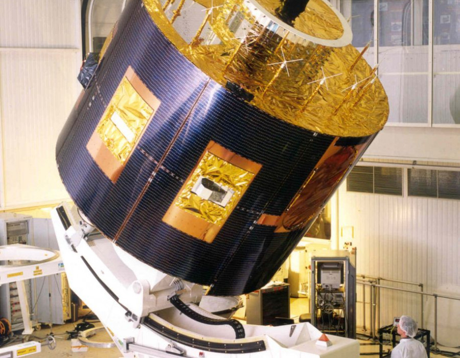 Fotografía del MSG-1. Fuente Thales Alenia Space