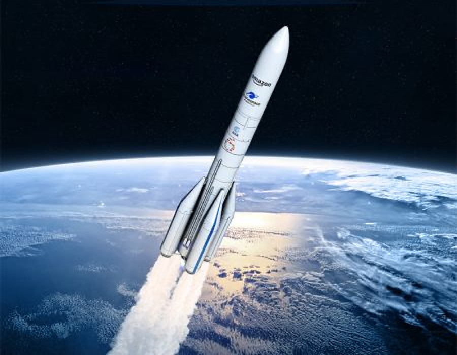 La lanzadera Ariane 64