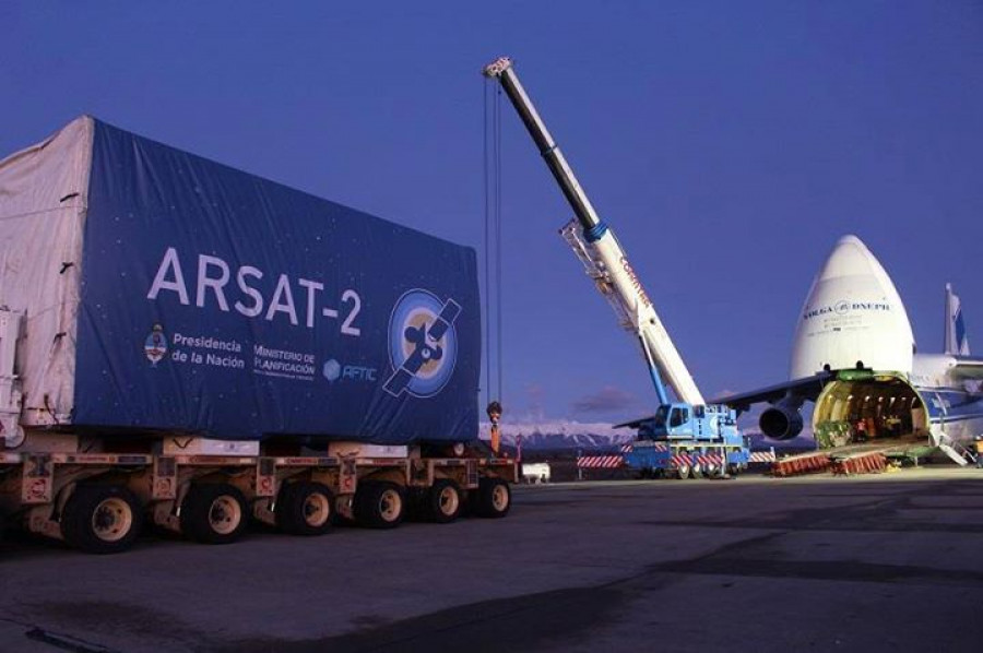 Argentina satelite ARSAT An 124 INVAP 1