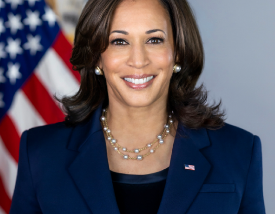 La vicepresidenta de los EEUU, Kamala Harris
