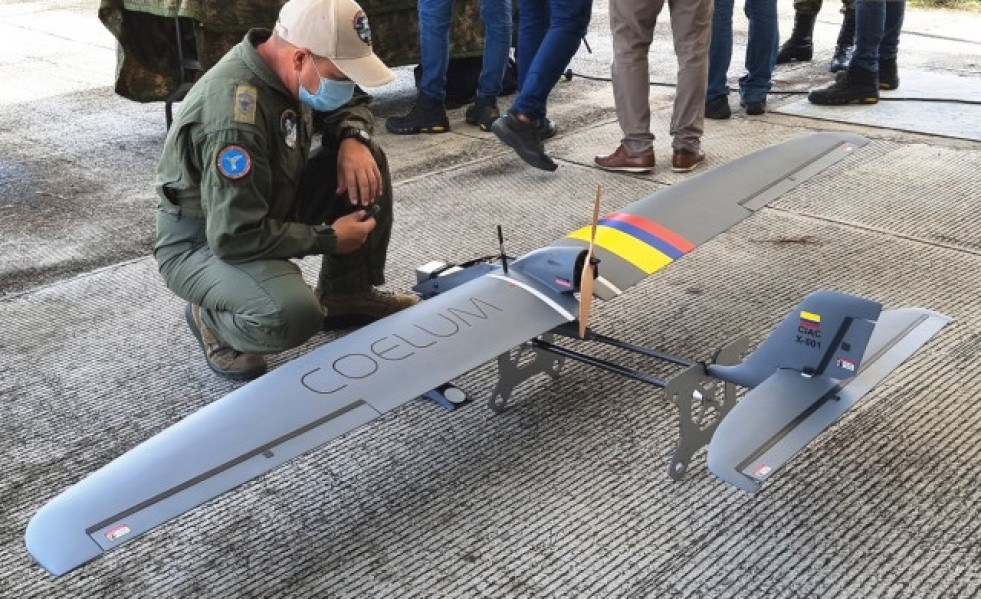 Colombia concluye la etapa final de pruebas al UAV Coelum