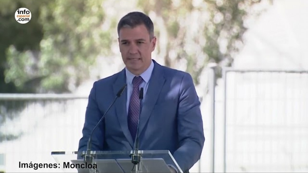 Pedro Sánchez habla sobre la nueva Agencia Espacial, el Perte y el crecimiento del sector