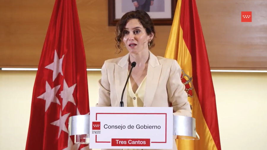 Ayuso tres cantos