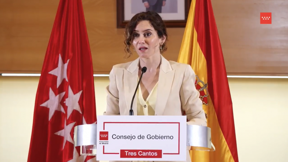 Ayuso tres cantos