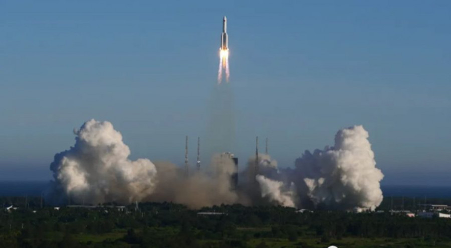 Cz5b liftoff 5may2020 1100utc CASC 1 879x485