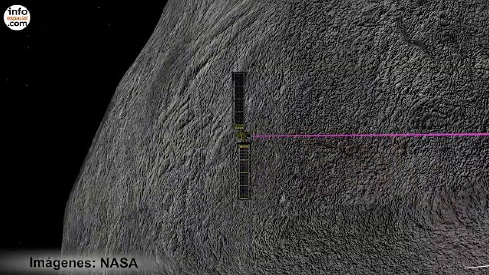 Así fue el impacto de la nave espacial DART en el asteroide Dimorphos