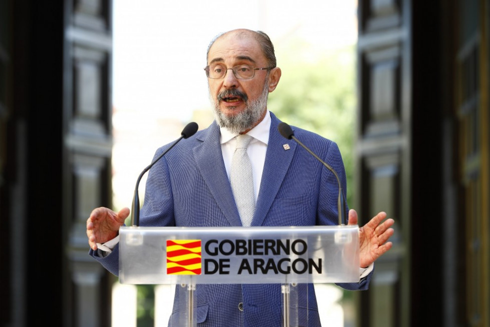 Presidente aragon Javier lamban